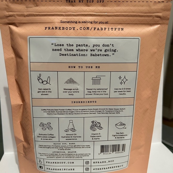 ☕️ The Luxurious Frank Body Original Coffee Scrub - Picture 5 of 10